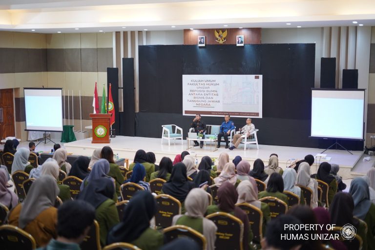 Reposisi BUMN Jadi Sorotan Kuliah Umum FH UNIZAR, Hadirkan Guru Besar dan Kejati NTB