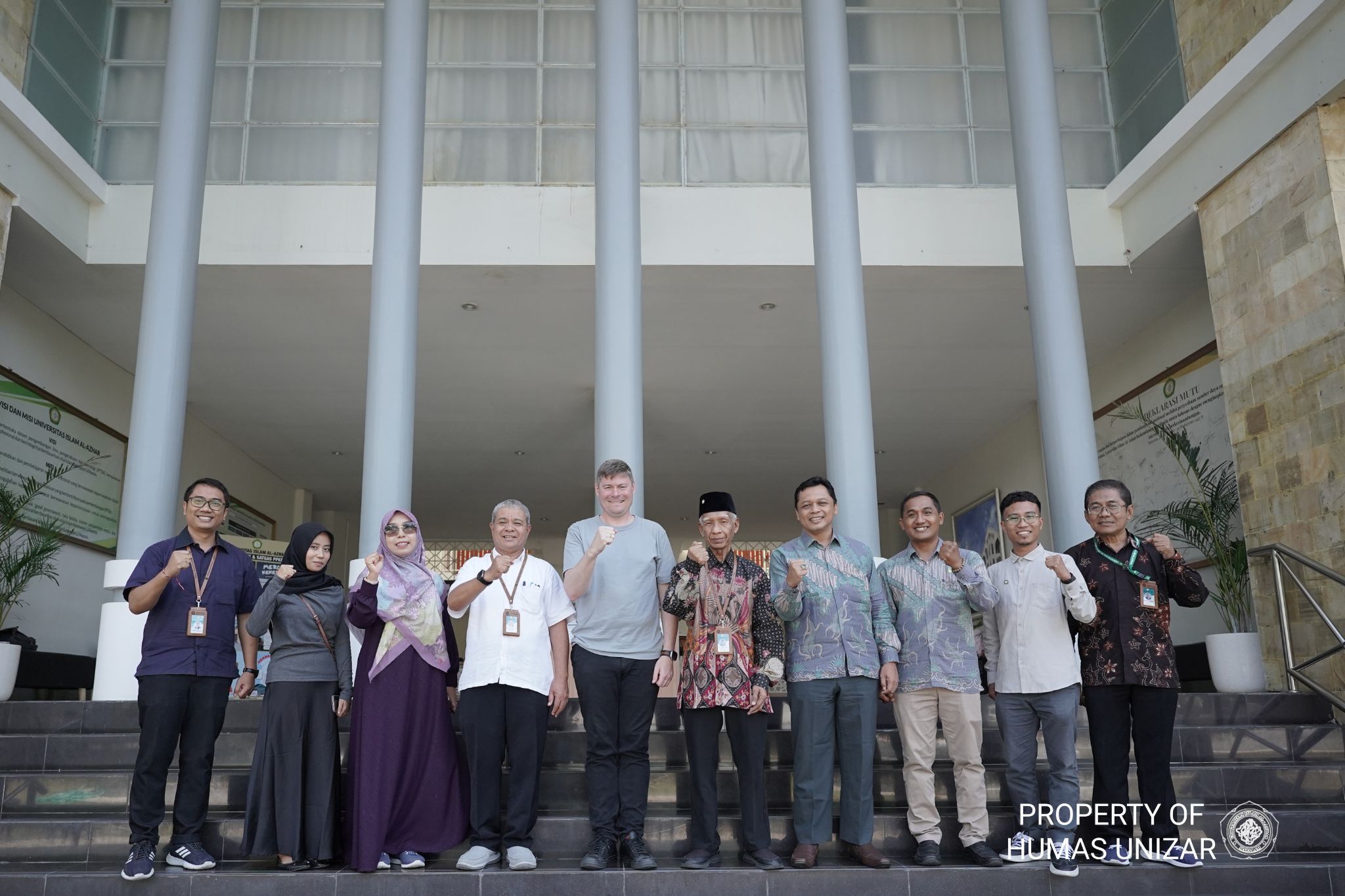 UNIZAR Sambut Kunjungan Prof. Theis Raaschou Andersen, Director of Research VIA University Denmark: Bahas Peluang Kolaborasi Internasional