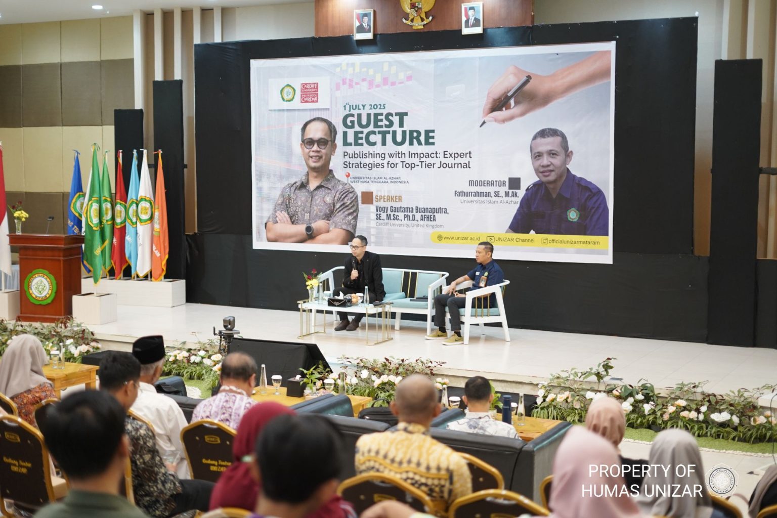UNIZAR Gelar Guest Lecture Internasional Bersama Akademisi Cardiff University: Dorong Kolaborasi Riset untuk Pembangunan Berkelanjutan1
