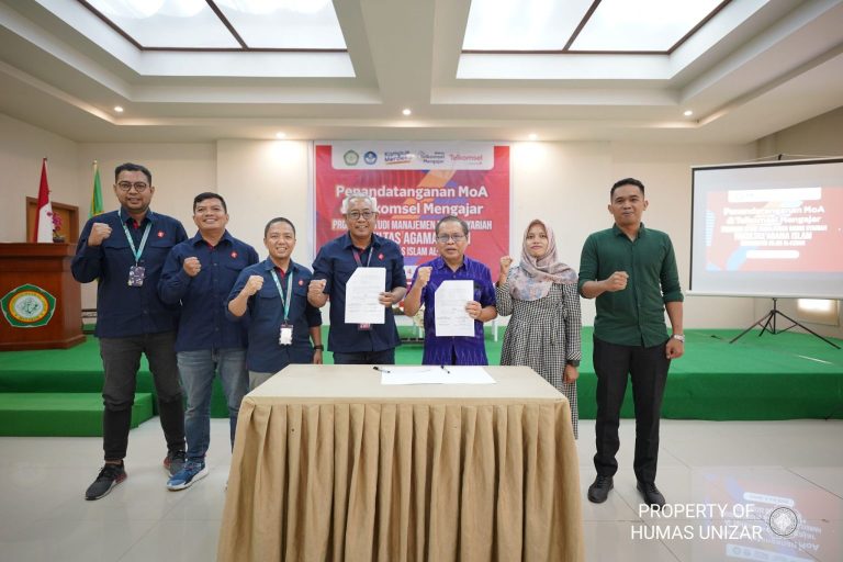 Sinergi Dunia Kampus dan Industri Digital: UNIZAR dan Telkomsel Teken MoA Sekaligus Gelar “Telkomsel Mengajar”